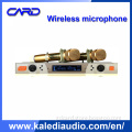 Good design handheld wireless mic golden microphone condenser professional audio